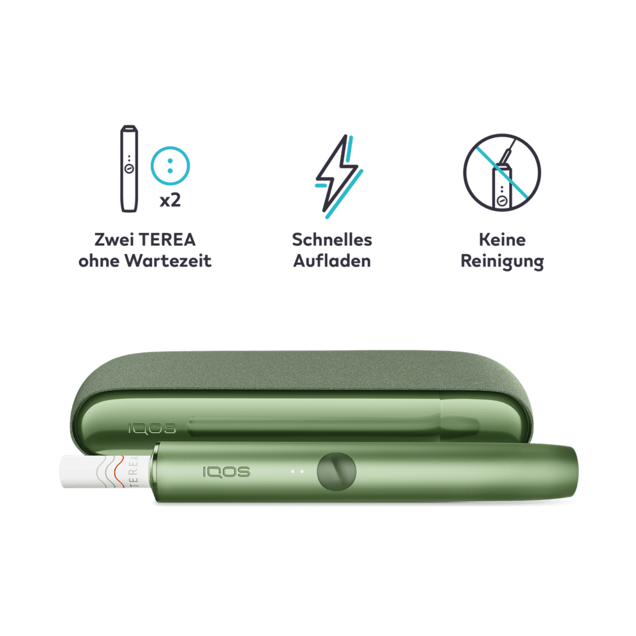 IQOS ILUMA KIT - Moss Green