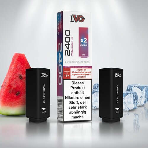 IVG 2400 - 4 Pod System - Watermelon Ice
