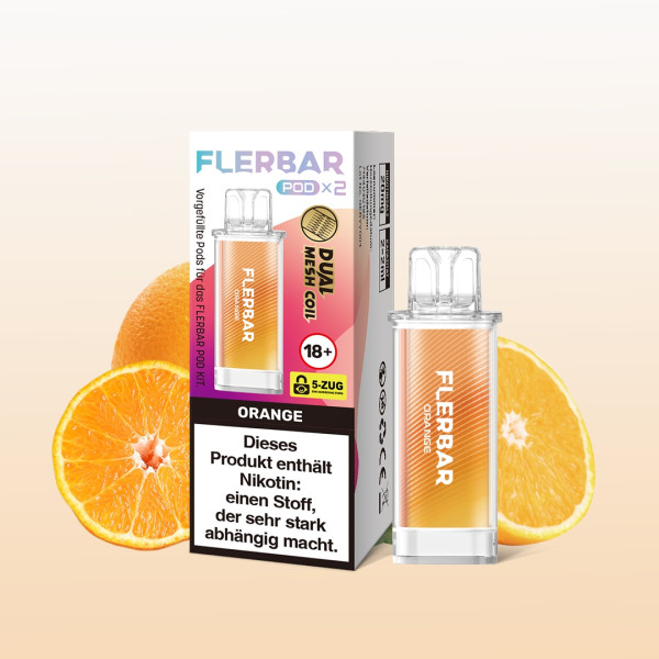 Flerbar POD (2stk) - Orange