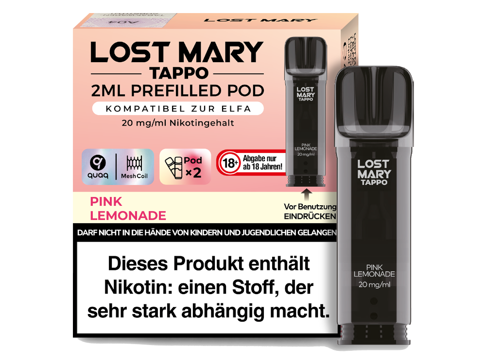 Lost Mary Tappo POD 2x - Pink Lemonade
