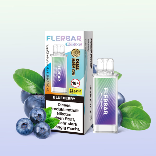 Flerbar POD (2stk) - Blueberry Ice