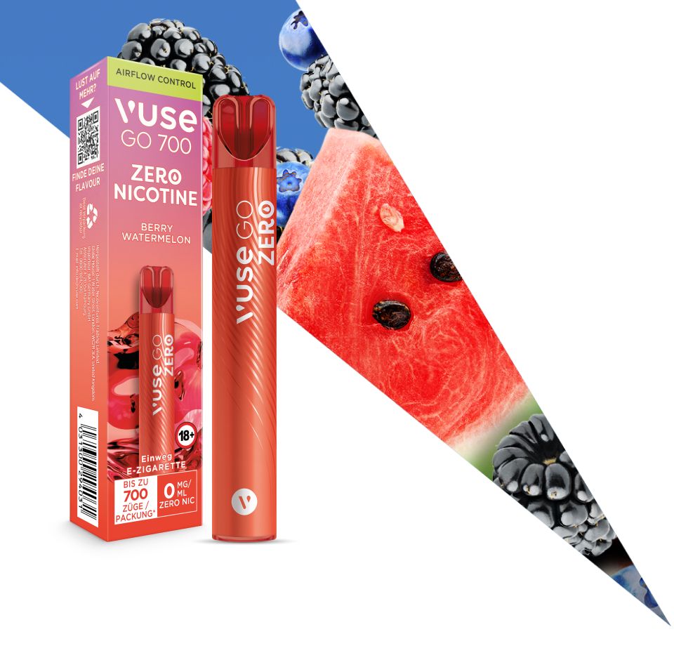 Vuse Go - Berry Watermelon NIKOTINFREI