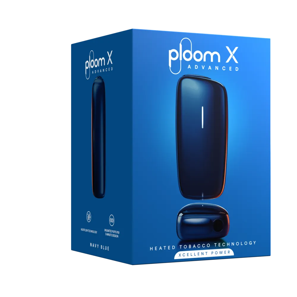 Ploom X Advanced Device Kit - Navy Blue