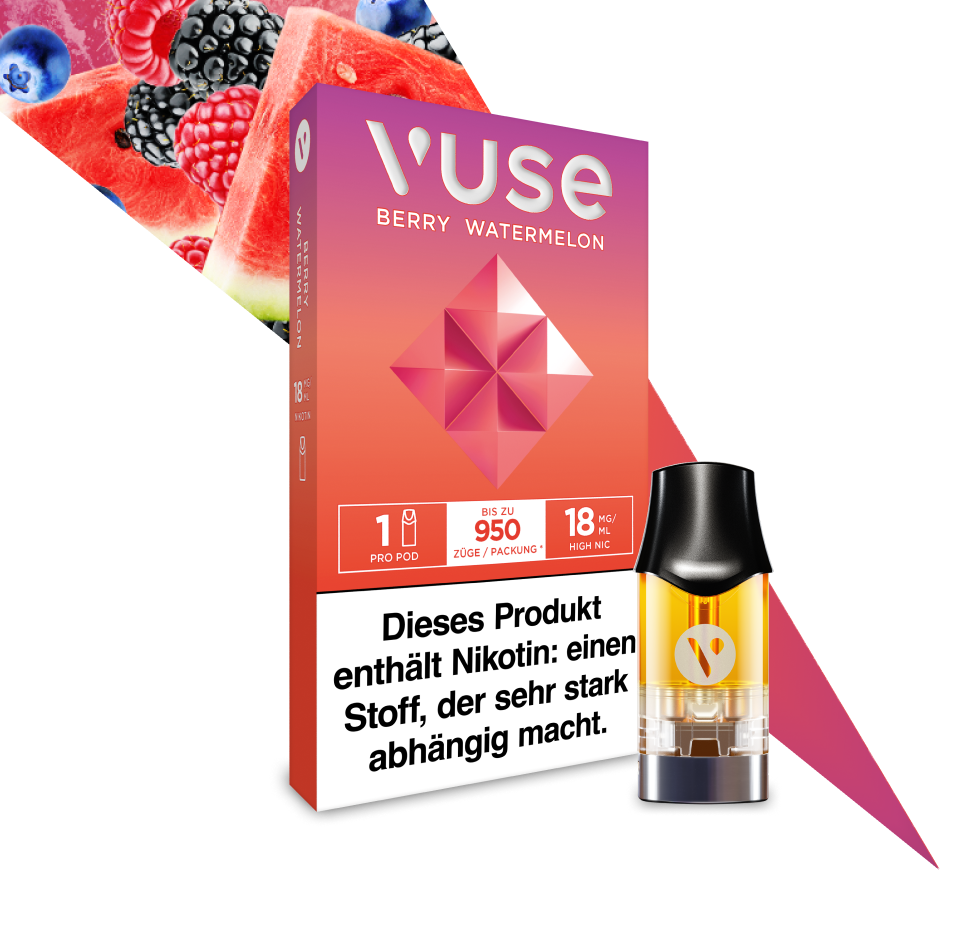 Vuse Pro Pod - Berry Watermelon 1x