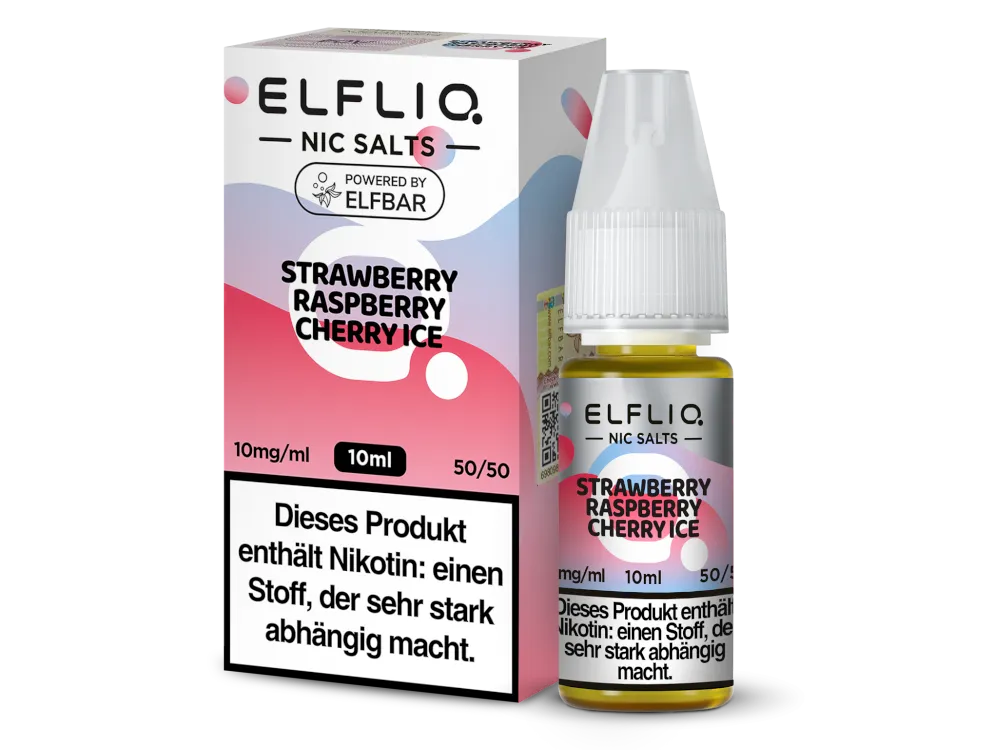 ElfLiq - Strawberry Raspberry Cherry Ice