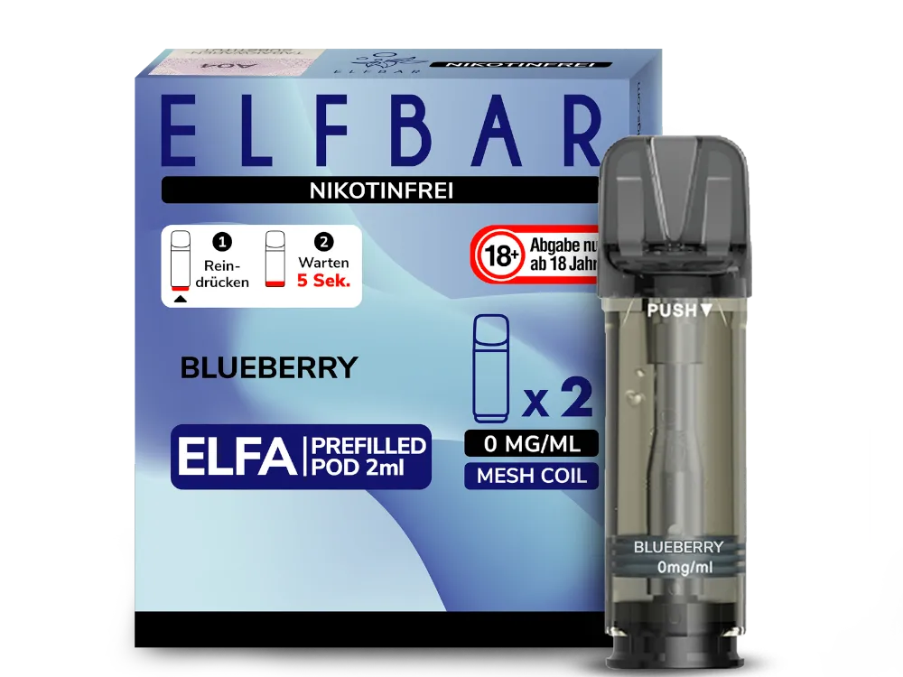 Elfa Pod - Blueberry (NIKOTINFREI) Elfa Pod - Blueberry (NIKOTINFREI)