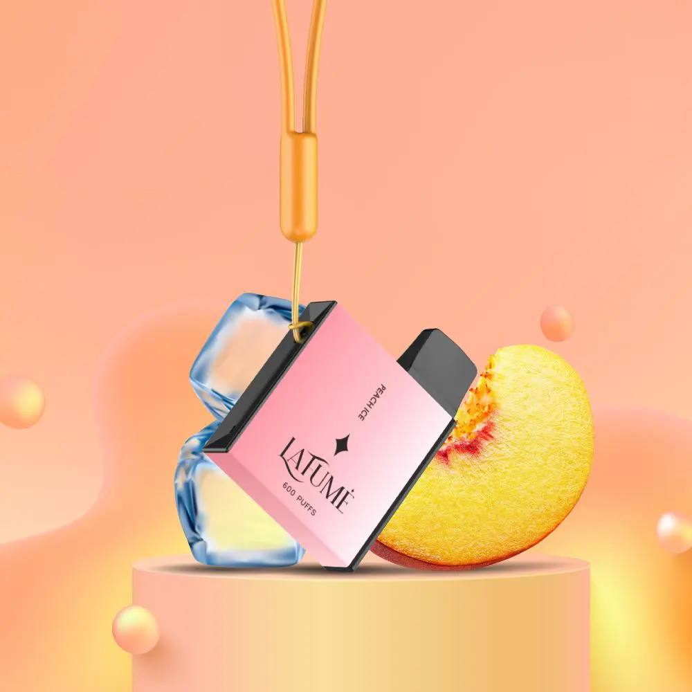 La Fume Cuatro - Peach Ice La Fume Cuatro - Peach Ice