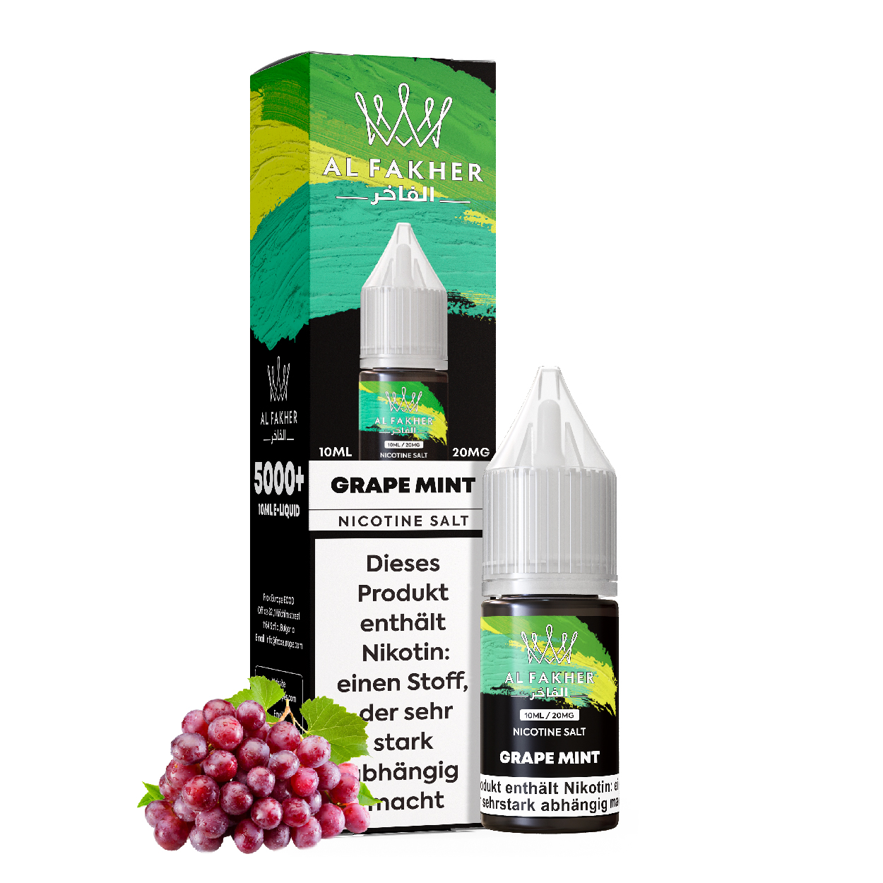 Al Fakher Liquid - Grape Mint Al Fakher Liquid - Grape Mint