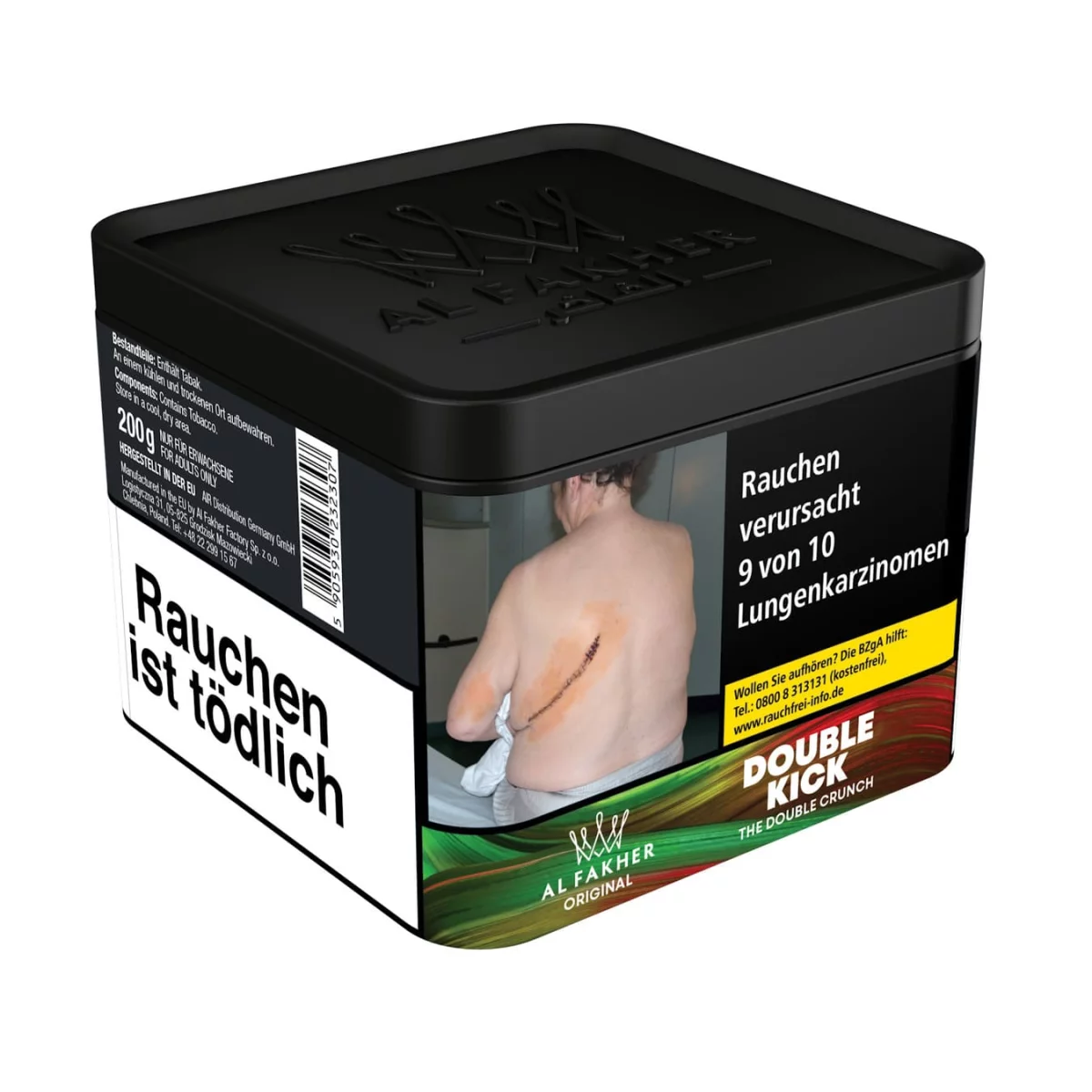 Al Fakher Shisha Tabak (200g) - Crystal Yellow Al Fakher Shisha Tabak (200g) - Crystal Yellow
