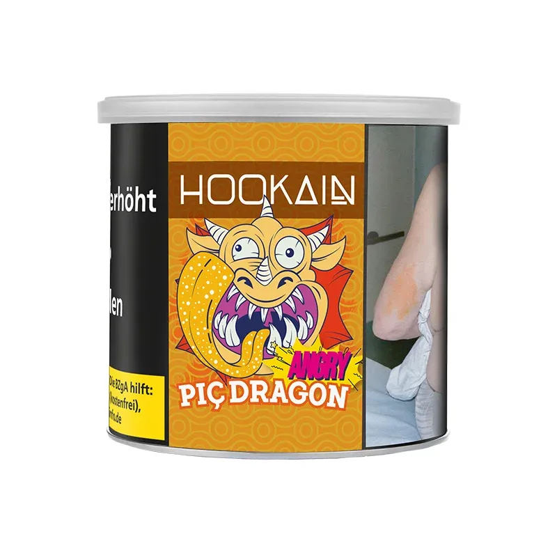 Hookain Shisha Tabak - Angry Pic Dragon (200g) Hookain Shisha Tabak - Angry Pic Dragon (200g)