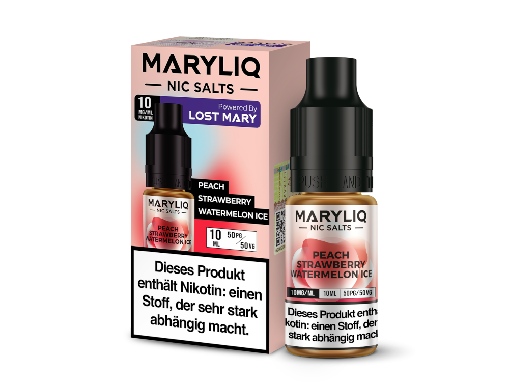 Maryliq - Peach Strawberry Watermelon Ice