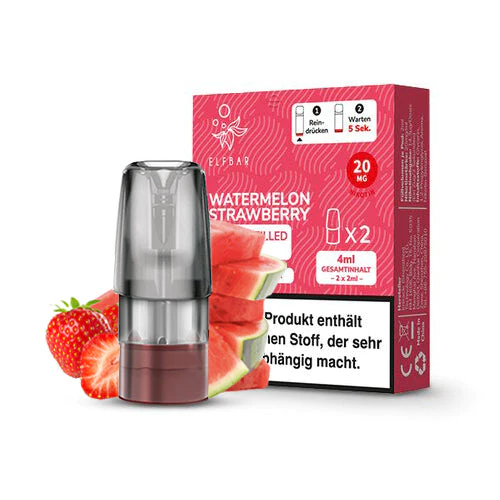 Elf Bar Mate500 Pod - Watermelon Strawberry Elf Bar Mate500 Pod - Watermelon Strawberry