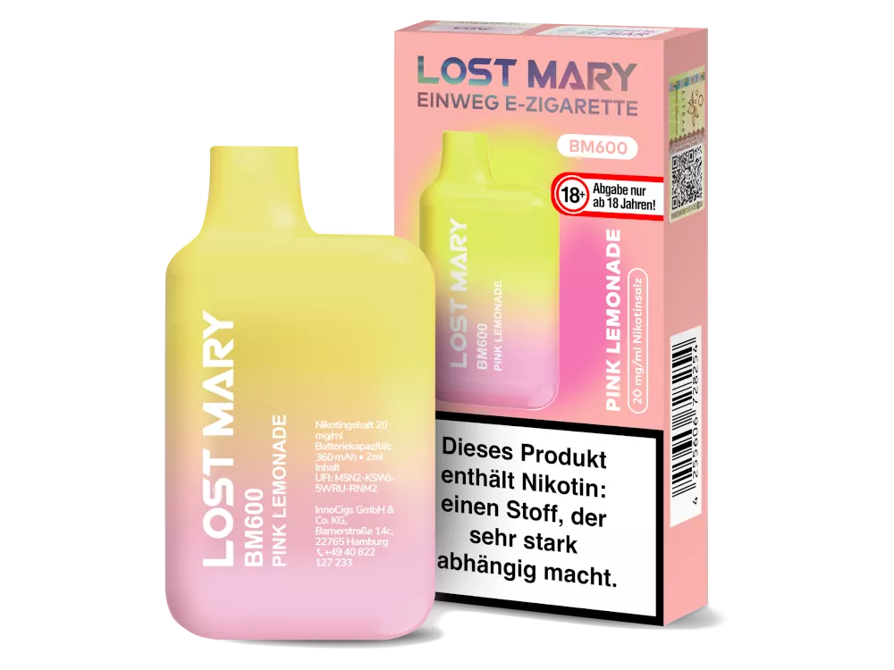 Elfbar Lost Mary - Pink Lemonade