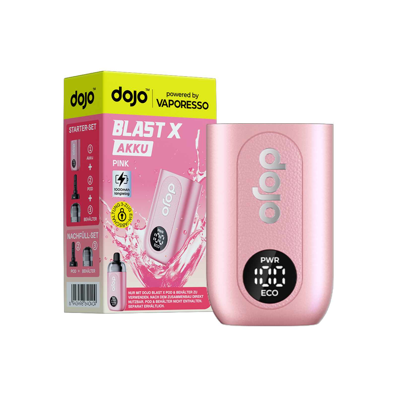 Dojo Blast X Basisgerät - Pink