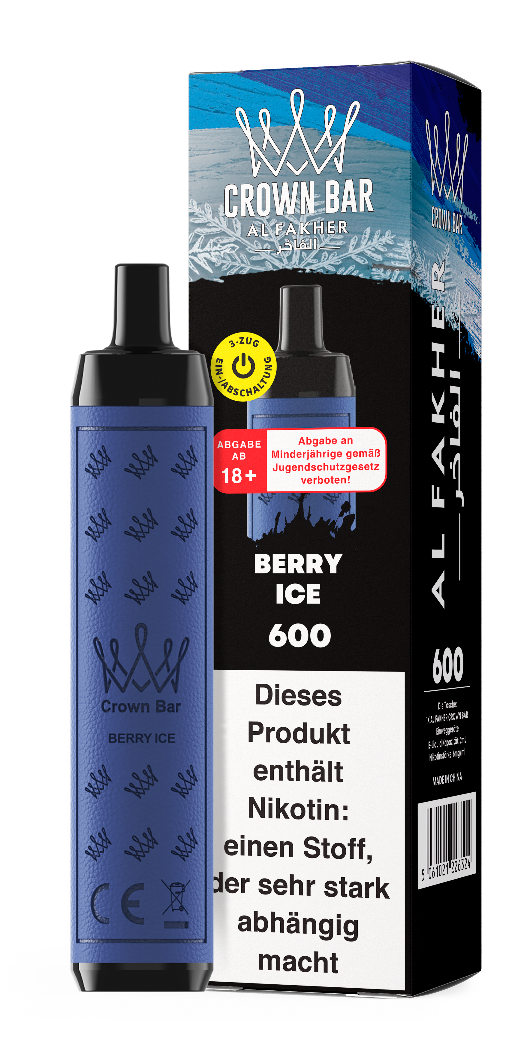 Al Fakher 600 - Berry Ice Al Fakher 600 - Berry Ice