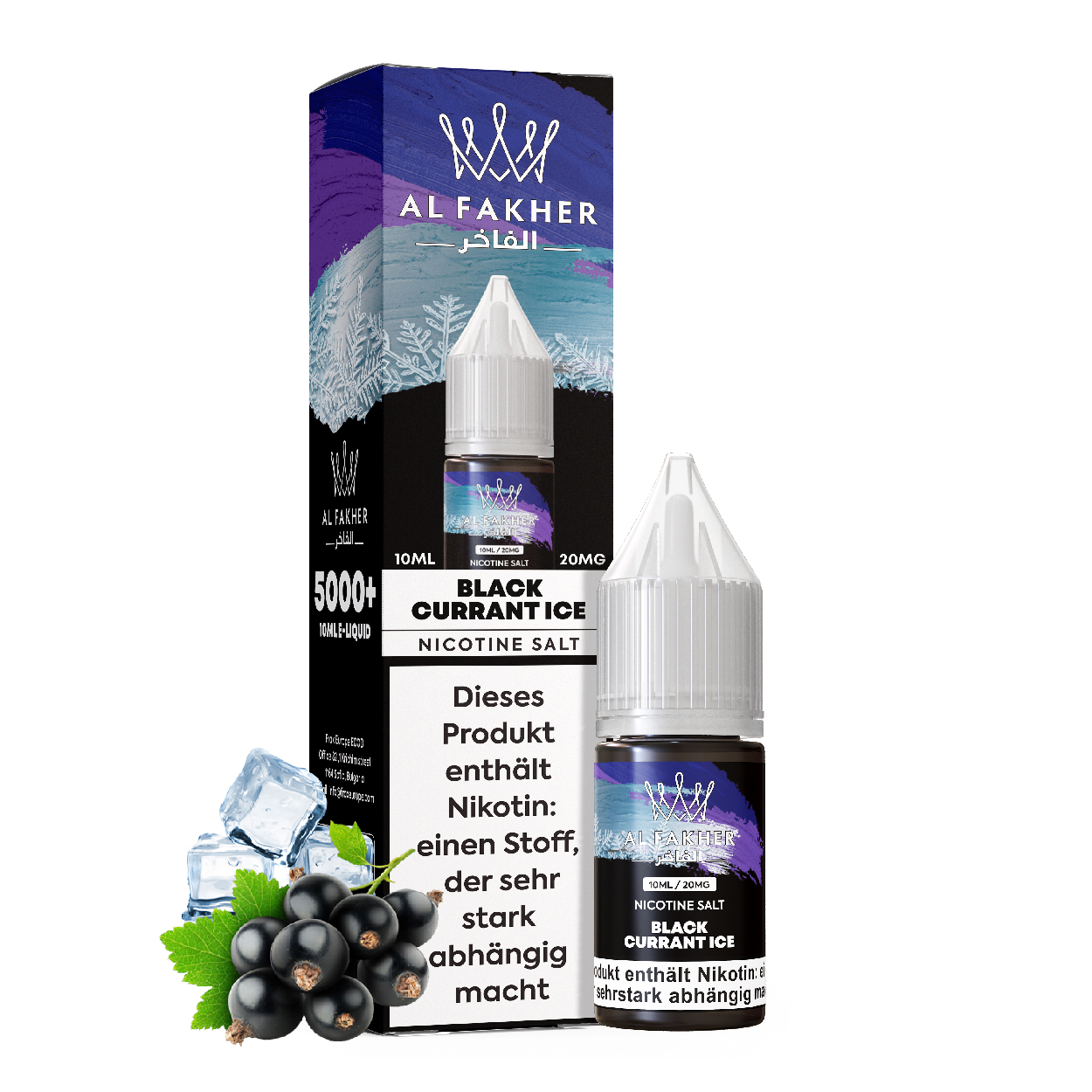 Al Fakher Liquid - Blackcurrant Ice Al Fakher Liquid - Blackcurrant Ice