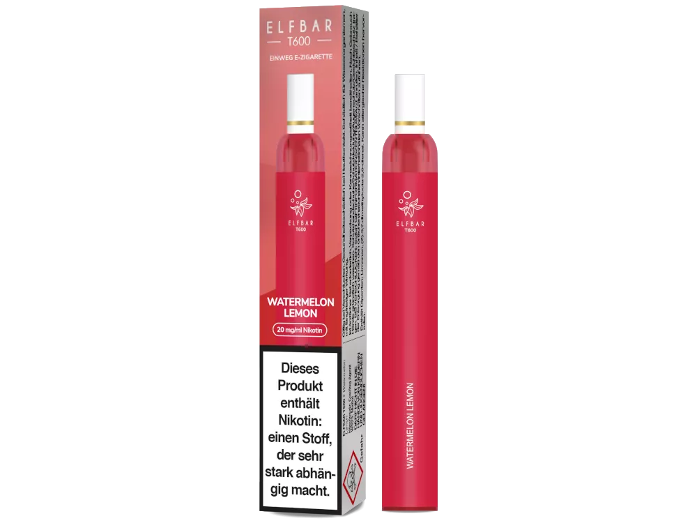 Elfbar T600 - Watermelon Lemon Elfbar T600 - Watermelon Lemon