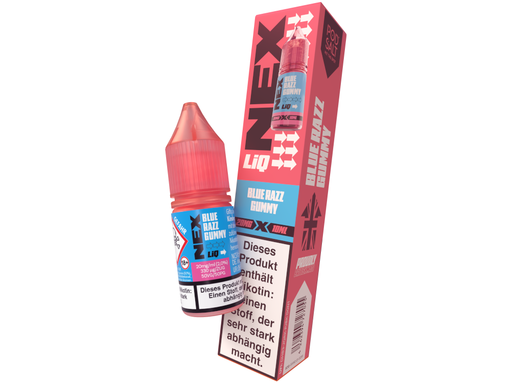 Pod Salt - Nexliq - Blue Razz Gummy Pod Salt - Nexliq - Blue Razz Gummy