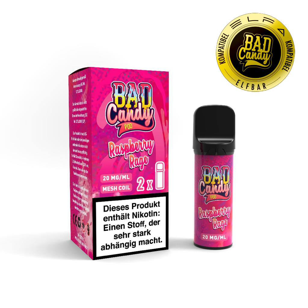 Bad Candy Pod2Go - Raspberry Rage Bad Candy Pod2Go - Raspberry Rage