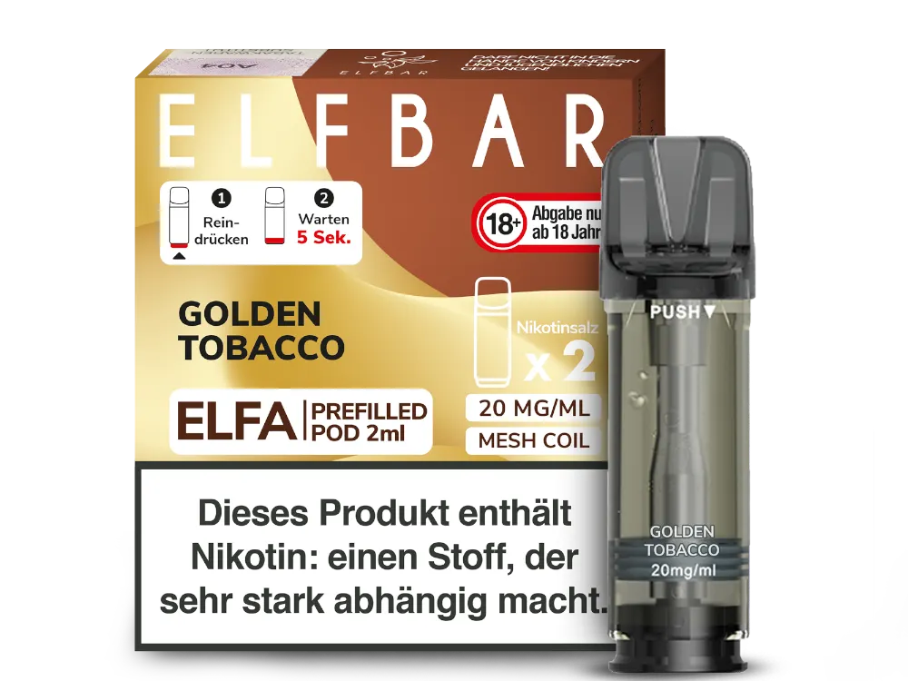 Elfa Pod - Golden Tobacco
