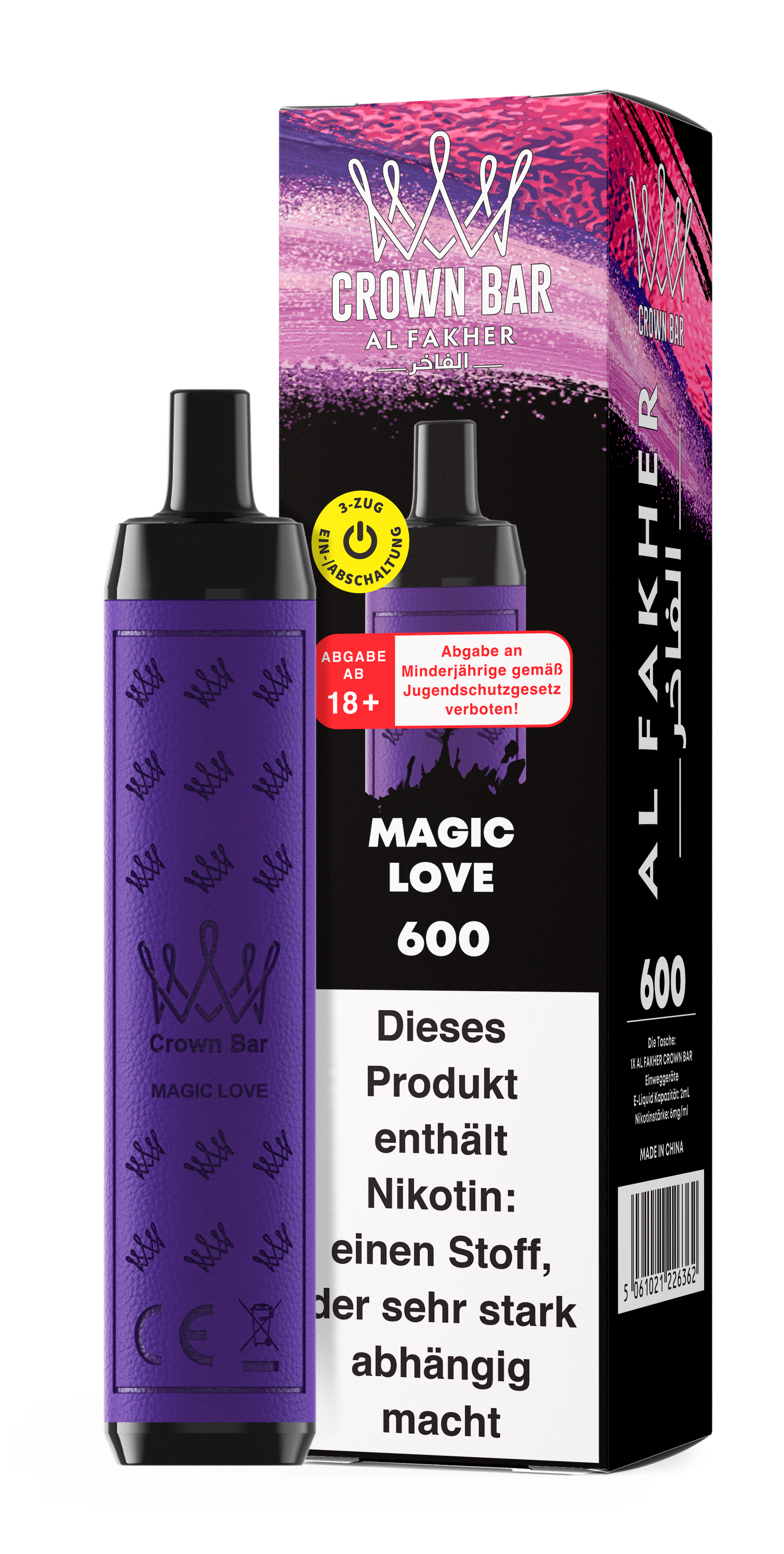 Al Fakher 600 - Magic Love Al Fakher 600 - Magic Love