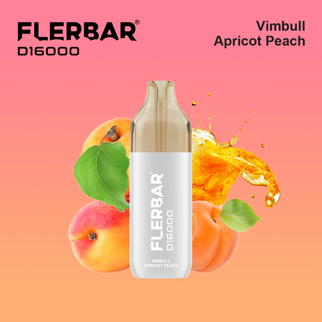 Flerbar D16000 - Vimbull Apricot Peach - 2ml + 10m Flerbar D16000 - Vimbull Apricot Peach - 2ml + 10m