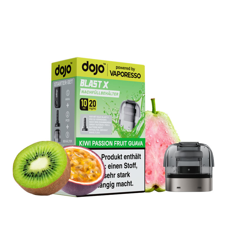 Dojo Blast X - Kiwi Passion Fruit Guava