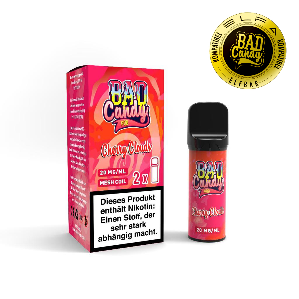 Bad Candy Pod2Go - Cherry Clouds Bad Candy Pod2Go - Cherry Clouds