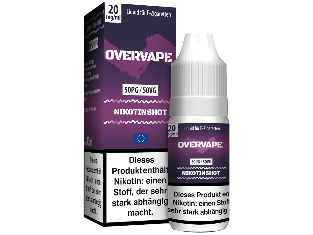 Overvape - Nikotin Shot 10ml Overvape - Nikotin Shot 10ml