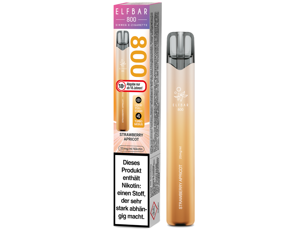ElfBar 800 - Strawberry Apricot