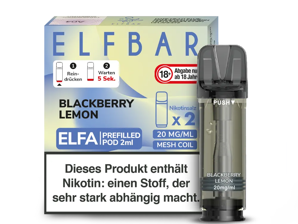 Elfa Pod - Blackberry Lemon Elfa Pod - Blackberry Lemon