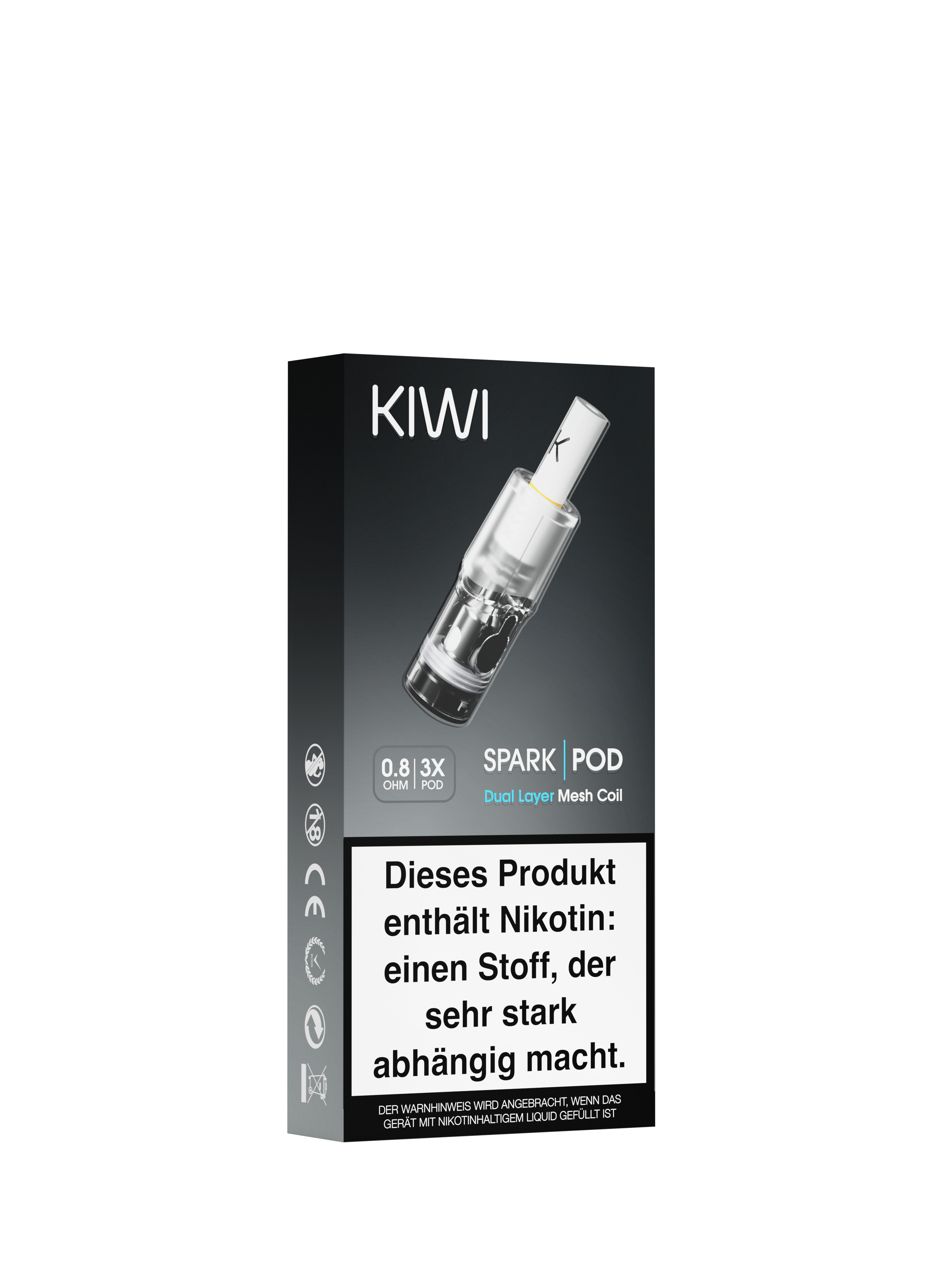 KIWI Spark 2 Kit - 3er Leerpods
