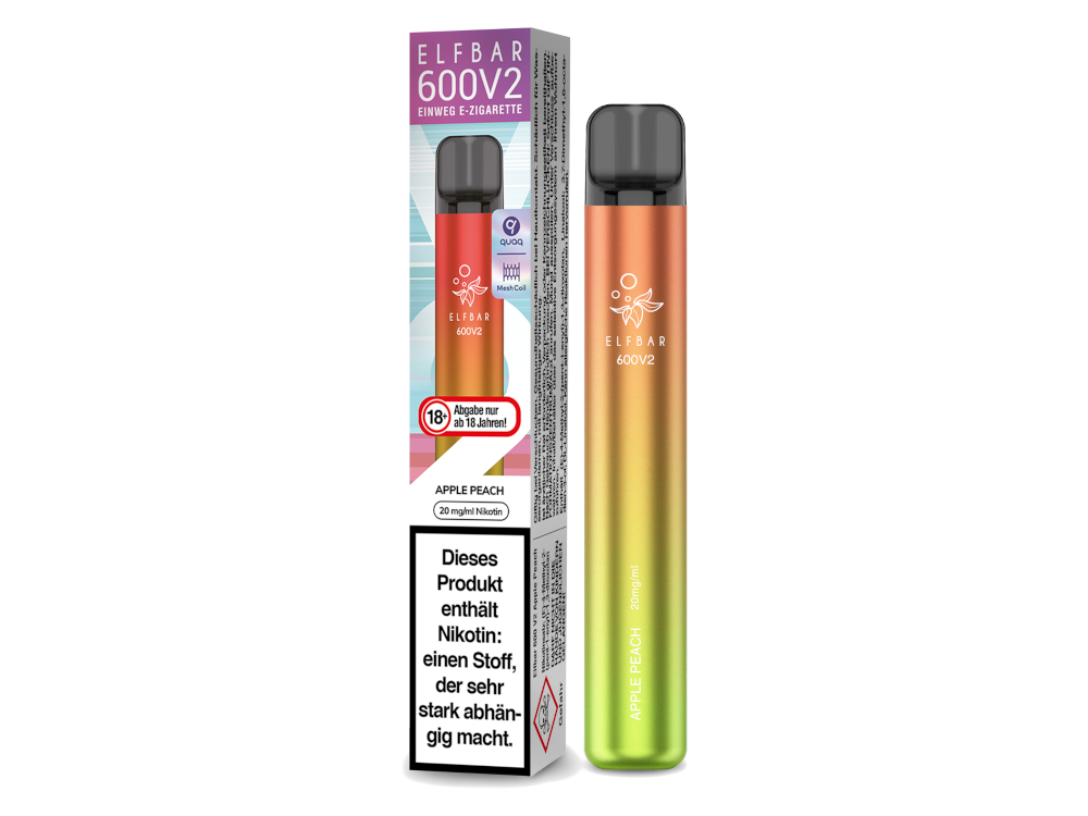 Elfbar V2 - Apple Peach Elfbar V2 - Apple Peach