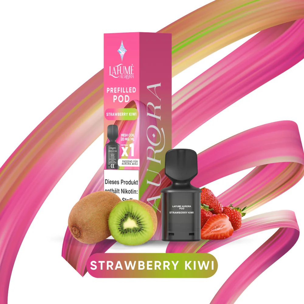 La Fume Aurora Pod - Strawberry Kiwi La Fume Aurora Pod - Strawberry Kiwi