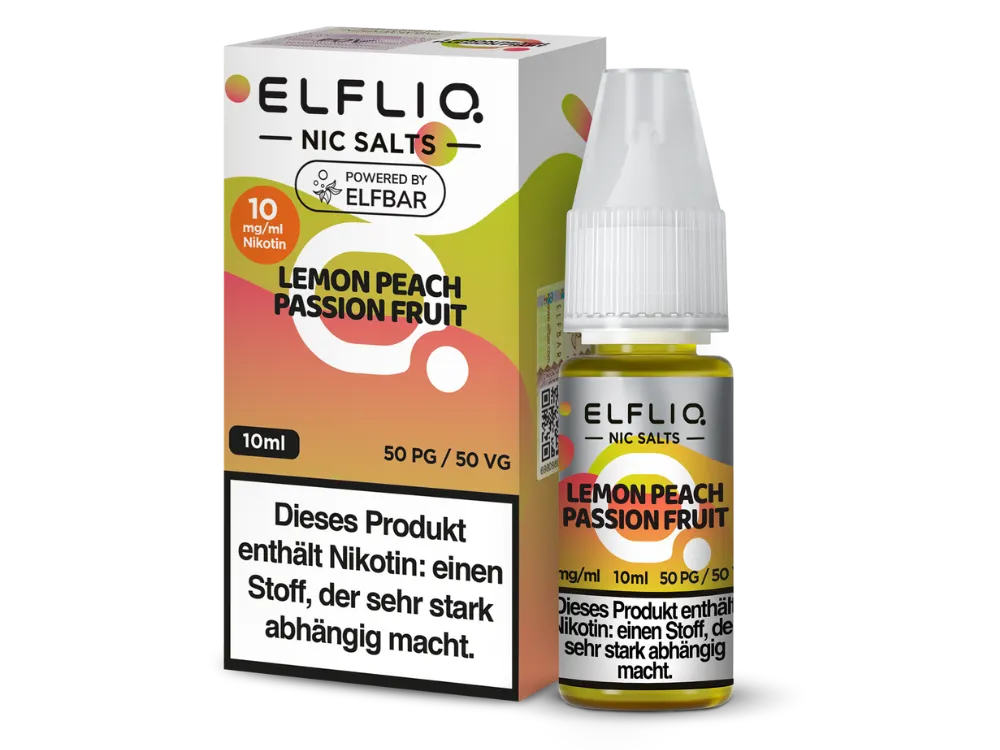 ElfLiq - Lemon Peach Passion Fruit ElfLiq - Lemon Peach Passion Fruit