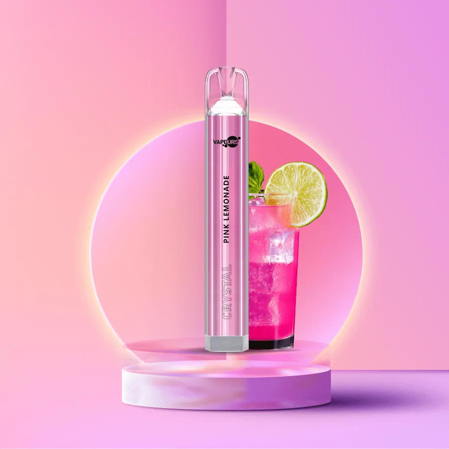 Vapeurs Crystal - Pink Lemonade Vapeurs Crystal - Pink Lemonade
