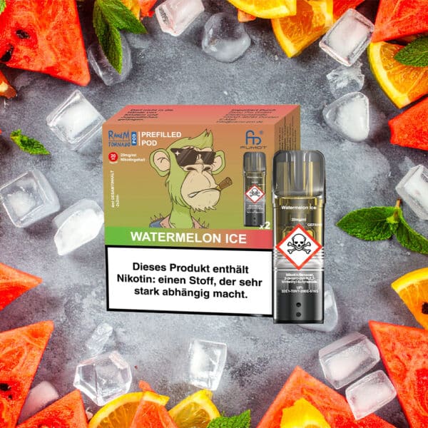 RandM Tornado Pods - Watermelon Ice 2er Pack RandM Tornado Pods - Watermelon Ice 2er Pack