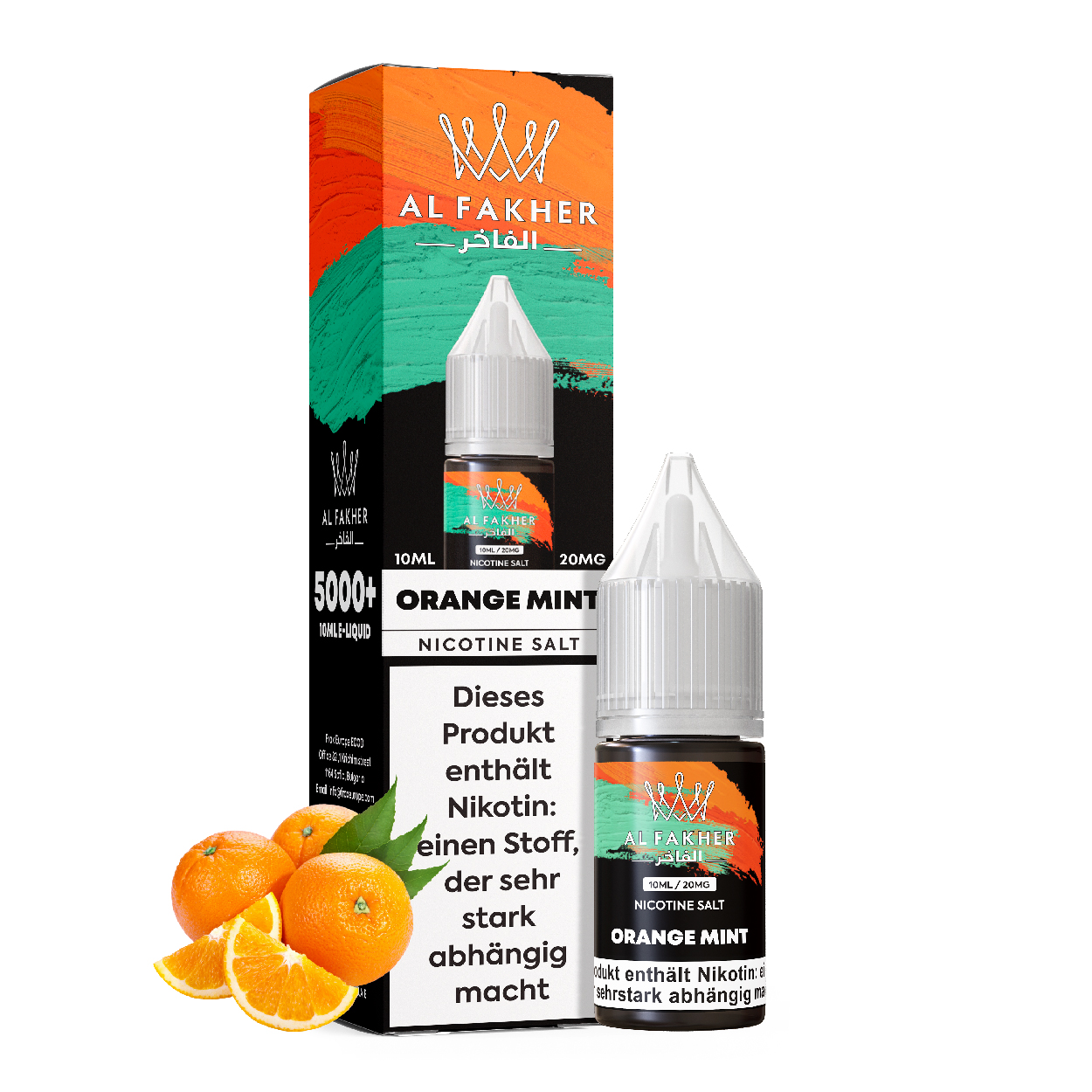 Al Fakher Liquid - Orange Mint Al Fakher Liquid - Orange Mint