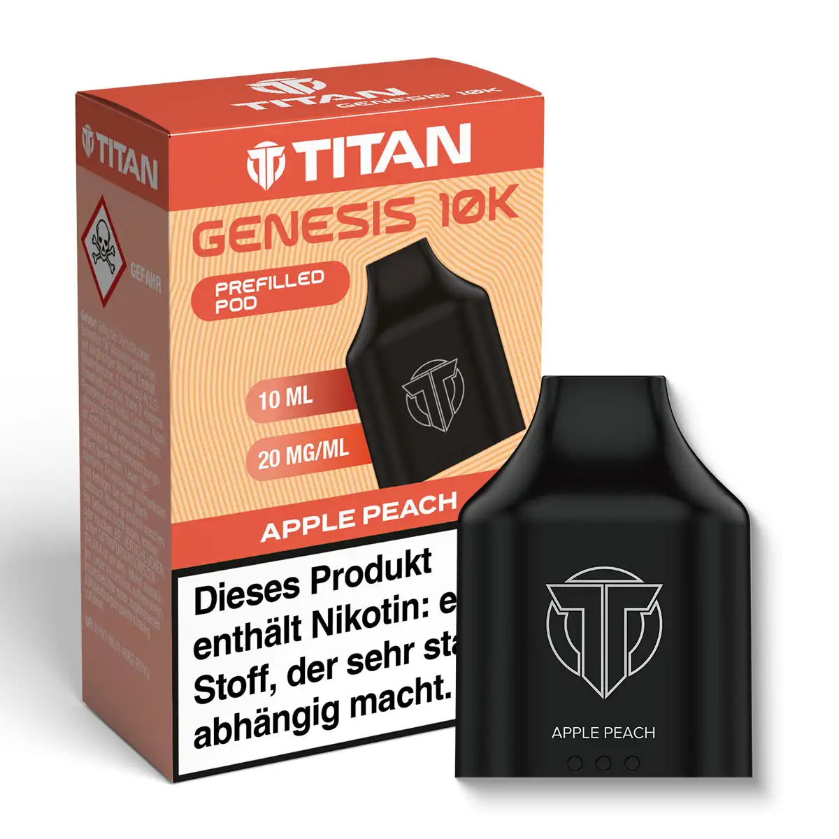 Titan - Genesis 10K - Pod - Apple Peach