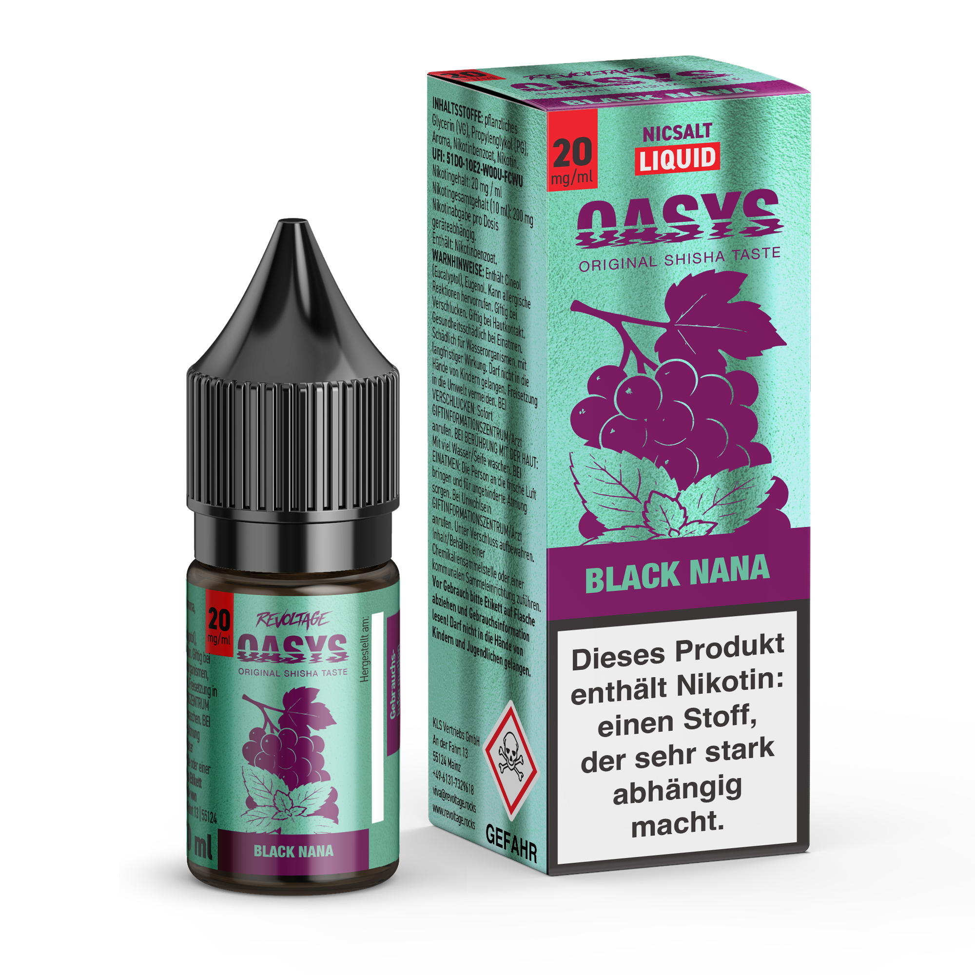 Revoltage Oasys Liquids 10 ml Revoltage Oasys Liquids 10 ml