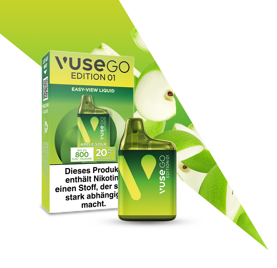 Vuse Go Box - Apple Sour 