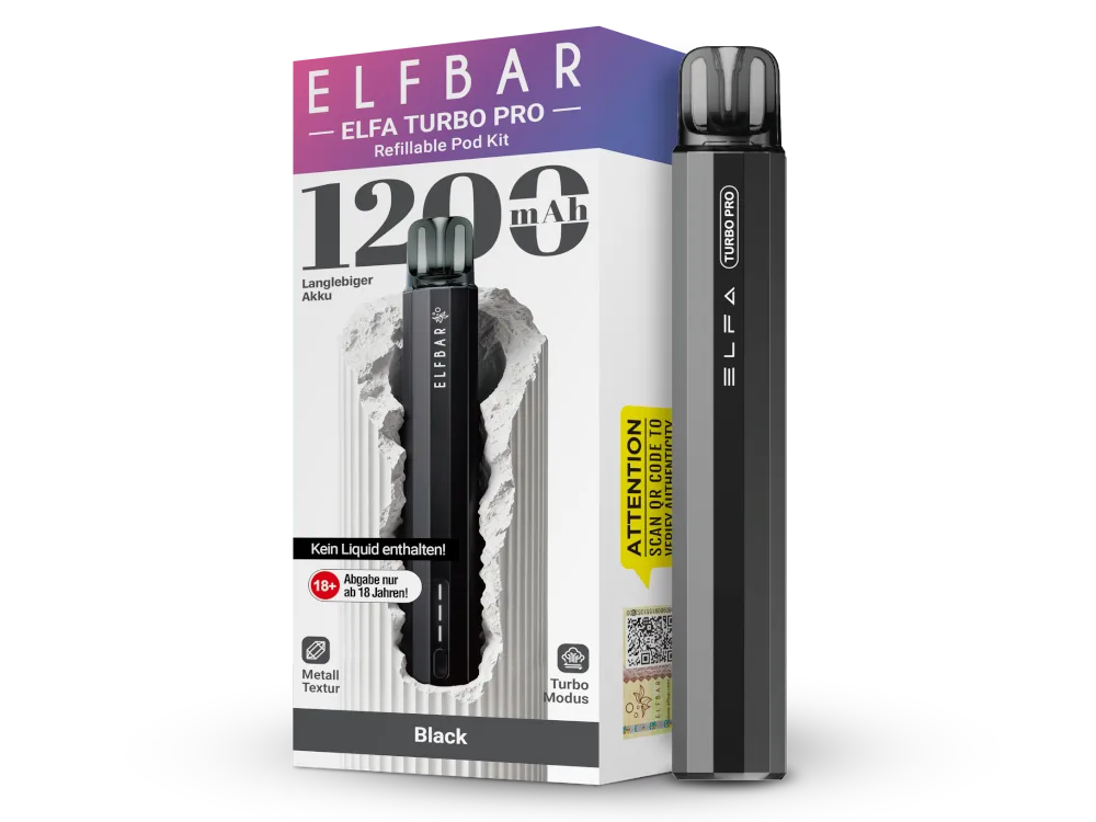 Elfbar Elfa Turbo Pro - Black