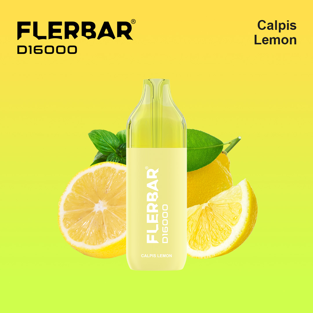 Flerbar D16000 - Calips Lemon - 2ml + 10ml Flerbar D16000 - Calips Lemon - 2ml + 10ml