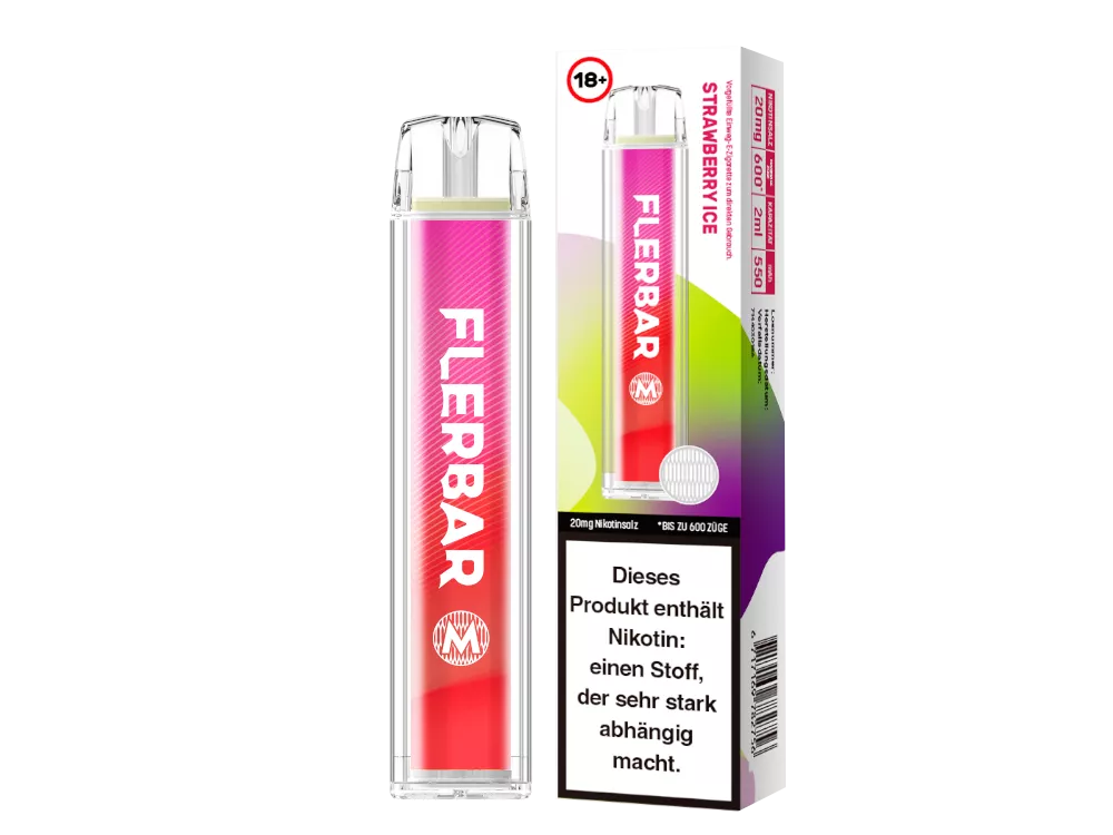 Flerbar M - Strawberry Ice Flerbar M - Strawberry Ice