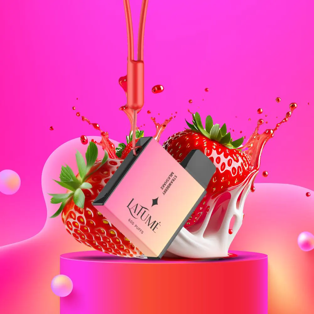 La Fume Cuatro - Strawberry Milkshake La Fume Cuatro - Strawberry Milkshake