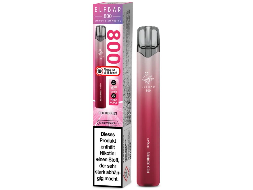 ElfBar 800 - Red Berries