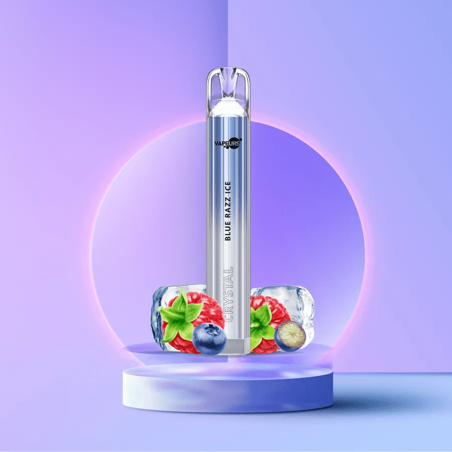 Vapeurs Crystal - Blue Razz Ice Vapeurs Crystal - Blue Razz Ice
