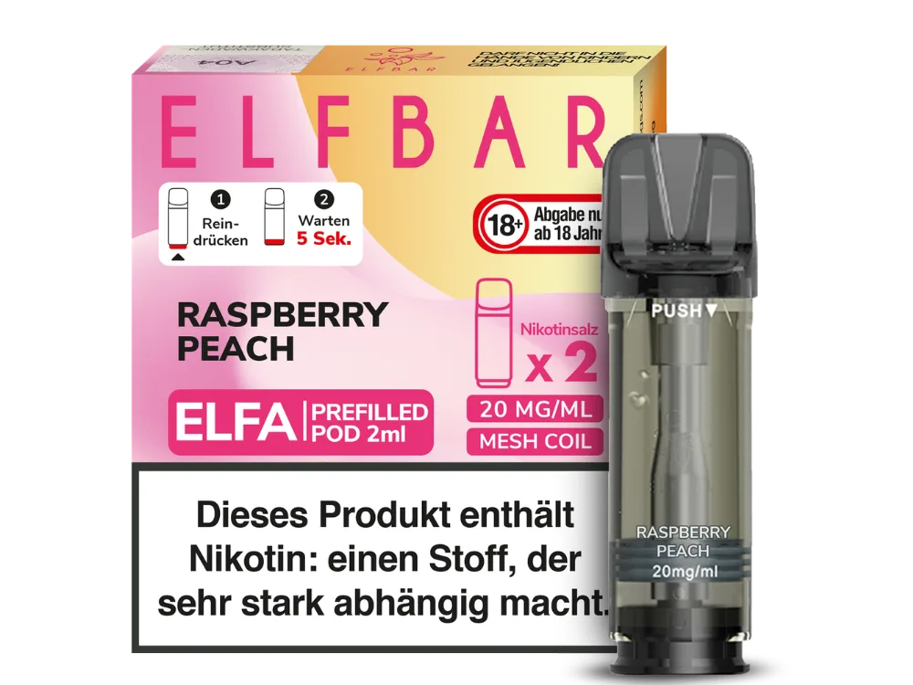 Elfa Pod - Raspberry Peach