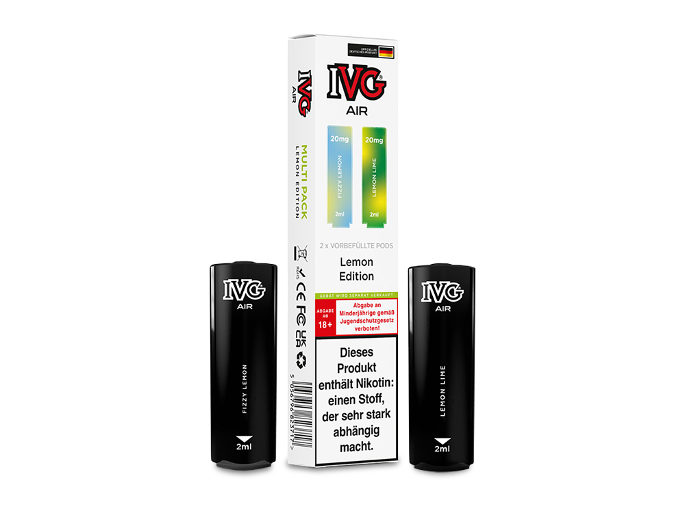 IVG Air (Multi-Flavour) - Lemon Edition IVG Air (Multi-Flavour) - Lemon Edition