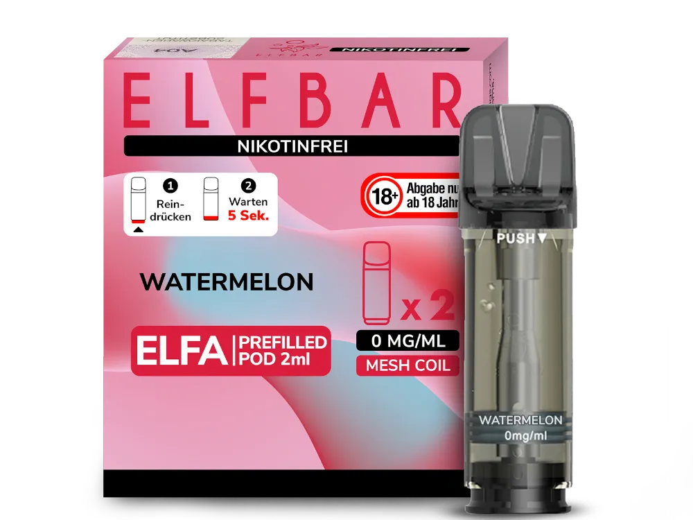 Elfa Pod - Watermelon (NIKOTINFREI) Elfa Pod - Watermelon (NIKOTINFREI)
